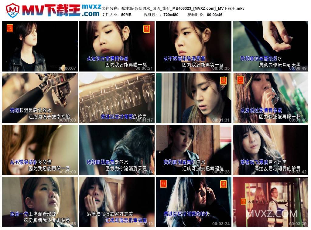 张津涤-高处的水_国语_流行_MB403323